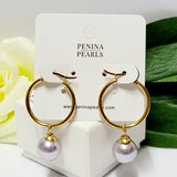 Multiple Colour Variety of Swarovski Pearl Earrings