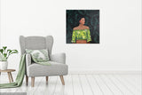 Tiana - Tropical Original Acrylic on Canvas Painting (61cm x 61cm)